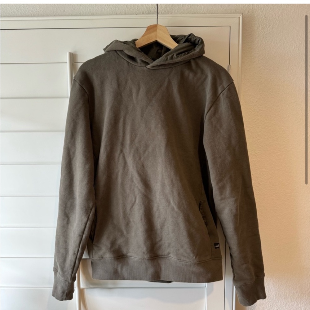 WAHTS EUC Vance Tech Luxury Hoodie Hooded Sweatshirt L Green - Picture 2 of 11